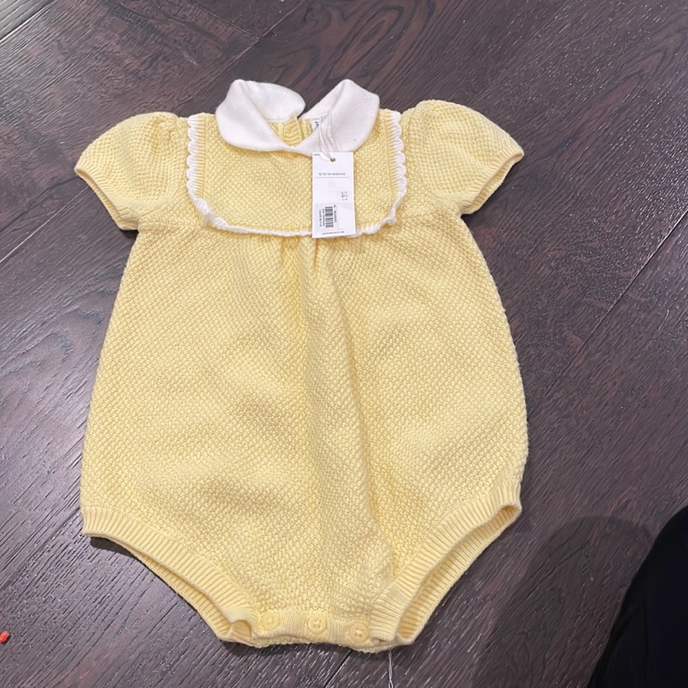 NWT- Janie and Jack onesie 12-18 months